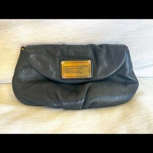 Marc Jacobs black clutch.